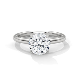 1.50CT Round Lab Grown Diamond Solitaire RIng