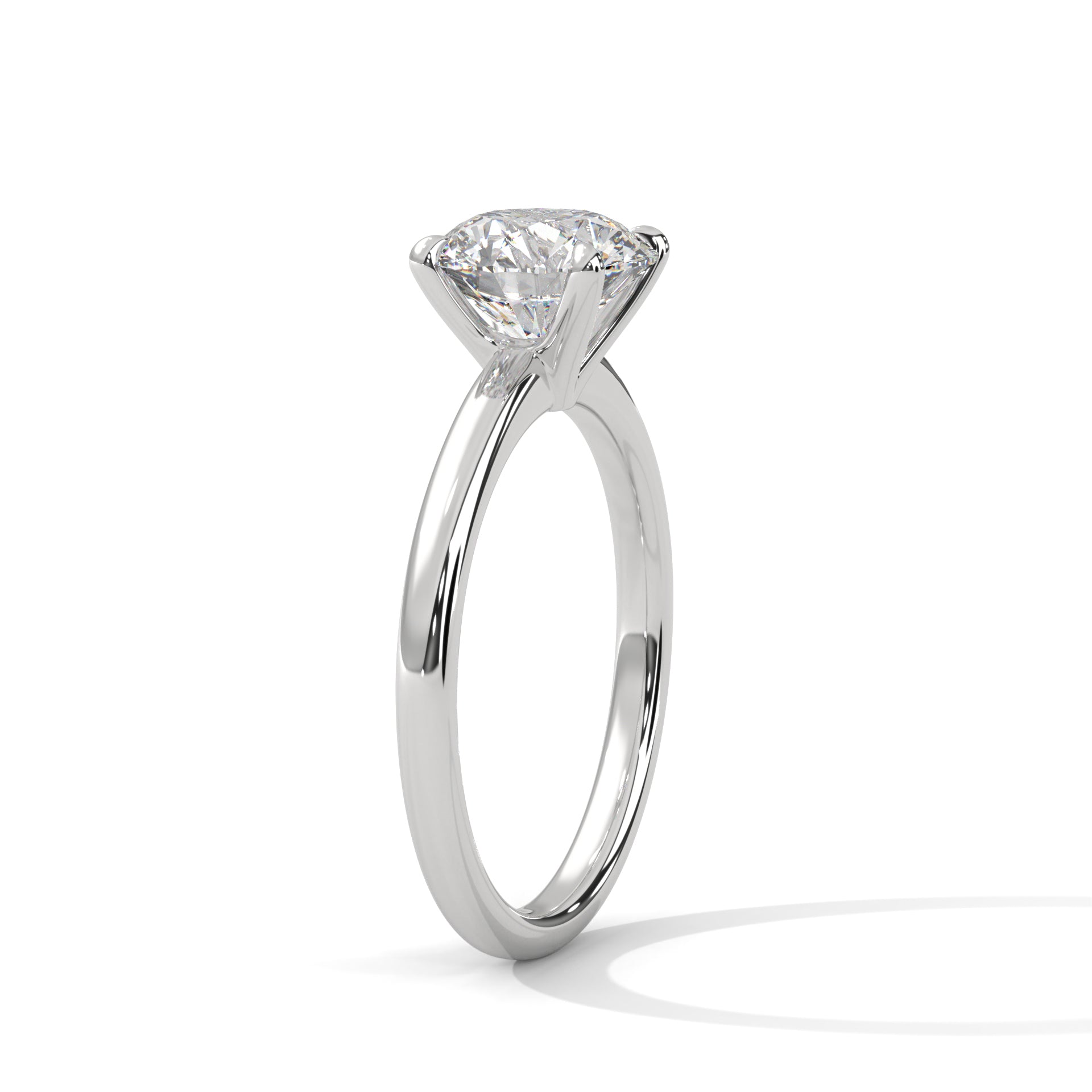 1.50CT Round Lab Grown Diamond Solitaire RIng