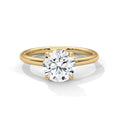 1.50CT Round Lab Grown Diamond Solitaire RIng