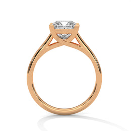 1.50CT Princess Lab Grown Diamond Cathedral Set Ring