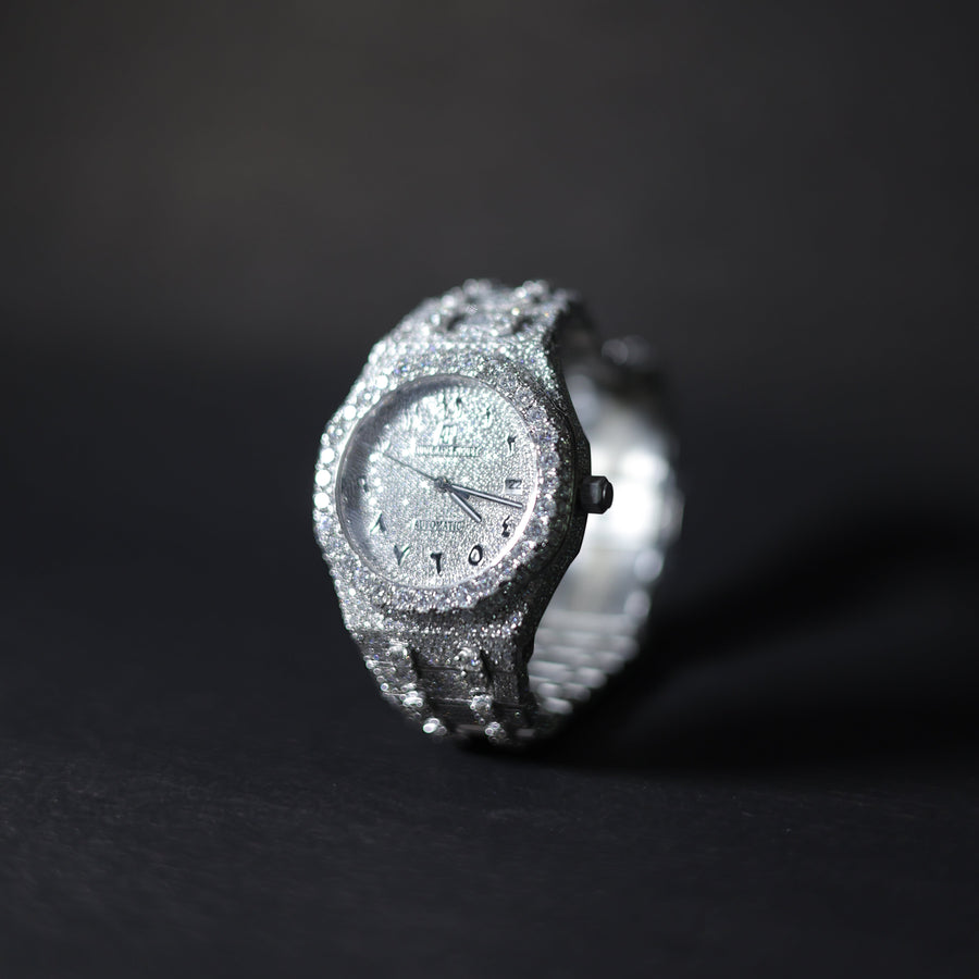 Luxury Iced-Out full Moissanite Diamond Watch