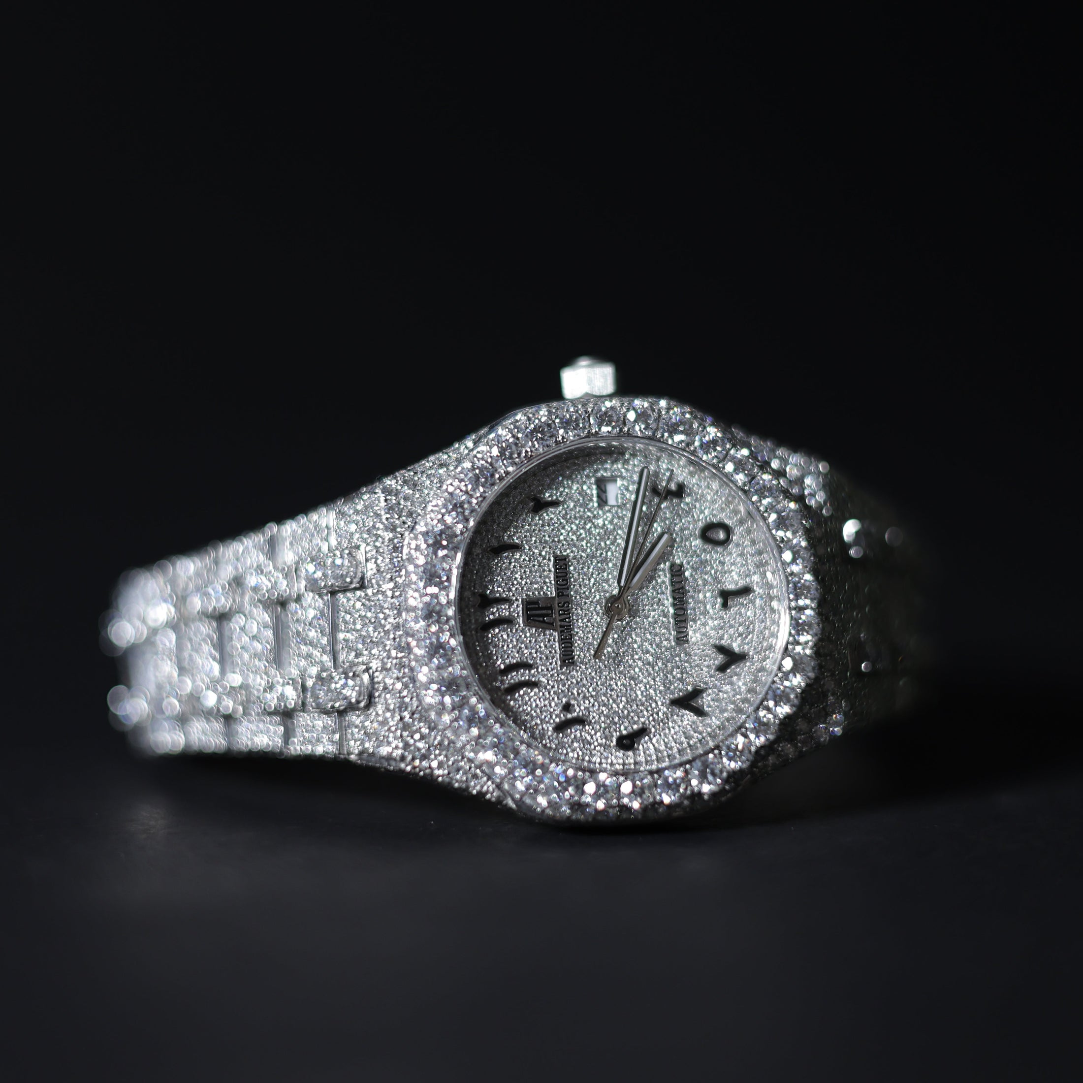 Luxury Iced-Out full Moissanite Diamond Watch