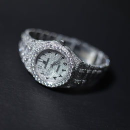 Luxury Iced-Out full Moissanite Diamond Watch
