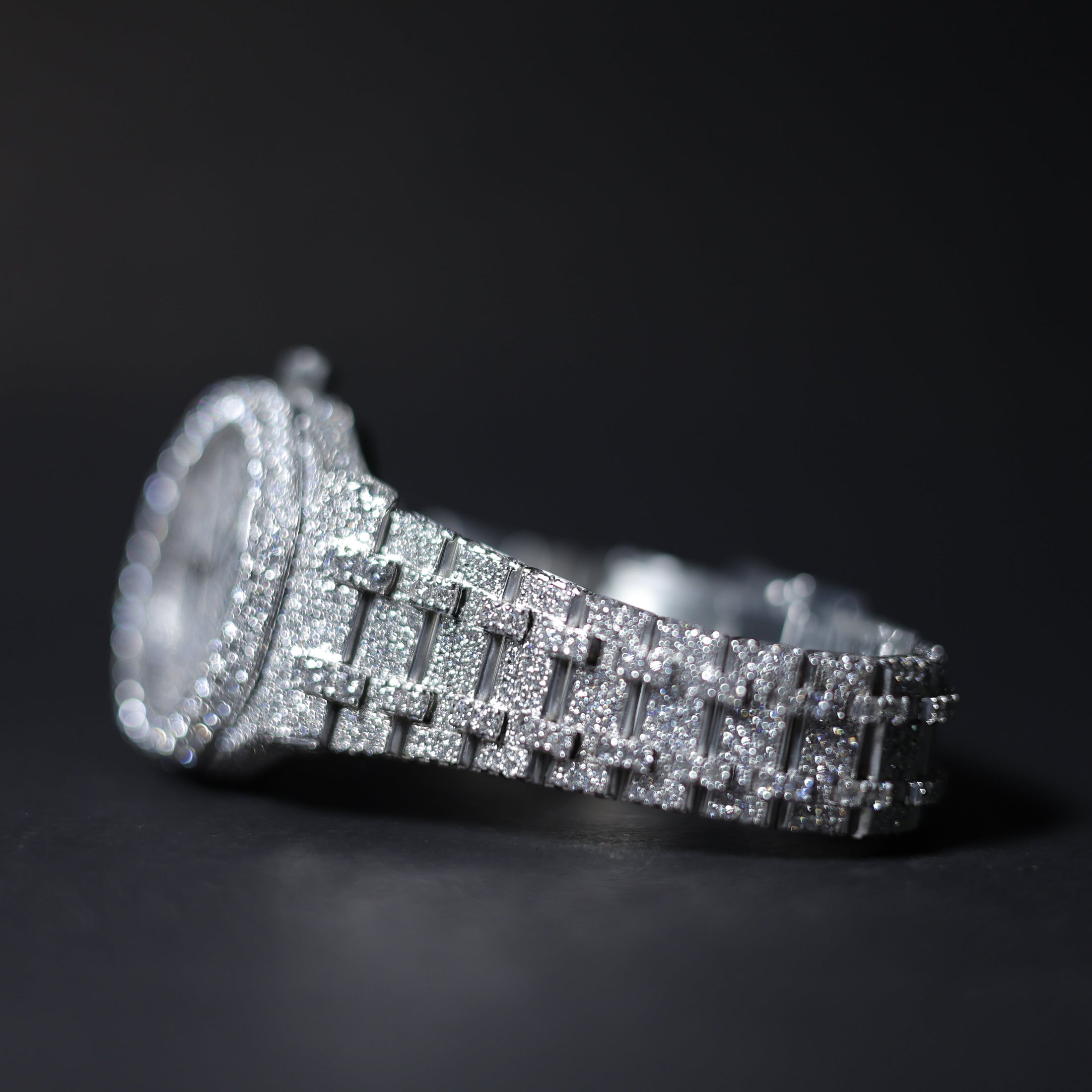 Luxury Iced-Out full Moissanite Diamond Watch