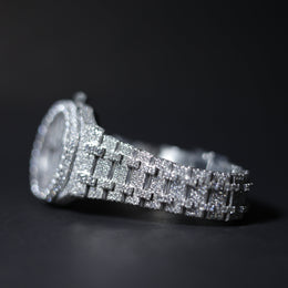 Luxury Iced-Out full Moissanite Diamond Watch