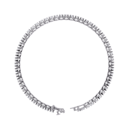 Round Cut Diamond Tennis Bracelet | Sparkling Eternity Link Bracelet for Women