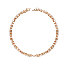 Oval Cut Diamond Tennis Bracelet | Sparkling Oval Gemstone Eternity Bracelet for Women