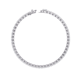 Oval Cut Diamond Tennis Bracelet | Sparkling Oval Gemstone Eternity Bracelet for Women