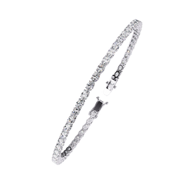 Oval Cut Diamond Tennis Bracelet | Sparkling Oval Gemstone Eternity Bracelet for Women