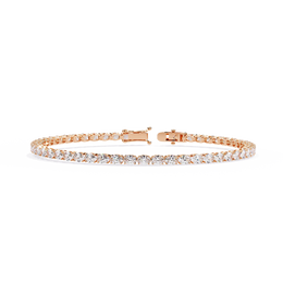 Oval Cut Diamond Tennis Bracelet | Sparkling Oval Gemstone Eternity Bracelet for Women