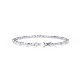 Oval Cut Diamond Tennis Bracelet | Sparkling Oval Gemstone Eternity Bracelet for Women