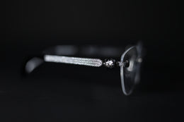 Lab-Grown Diamond Frame Goggles - image 1