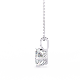 1.50CT Brilliant Princess Cut Pendant - image 21