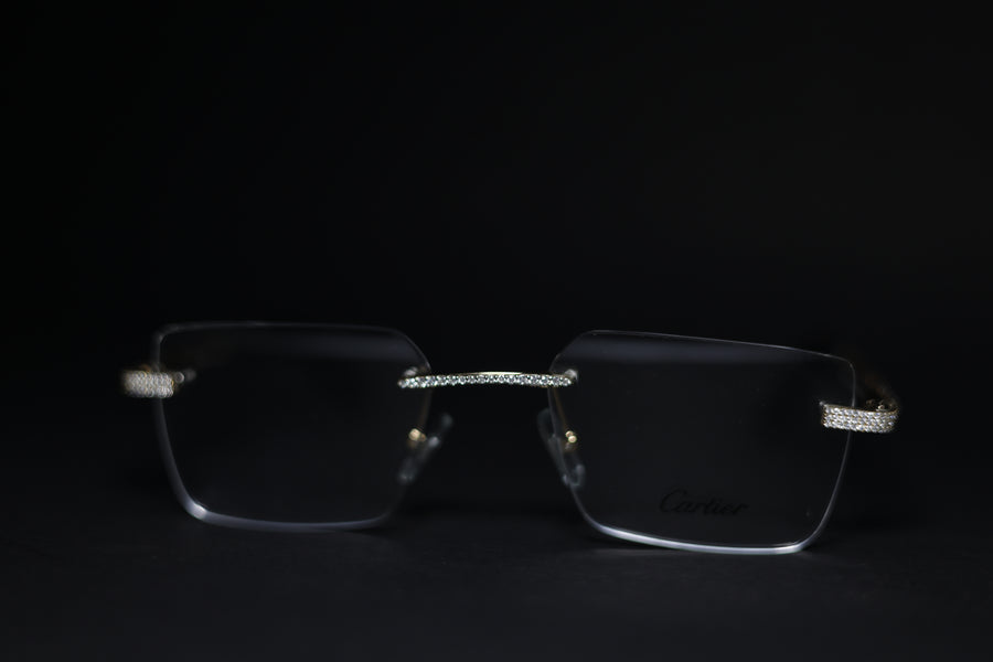 Lab-Grown Diamond Frame Goggles - image 1