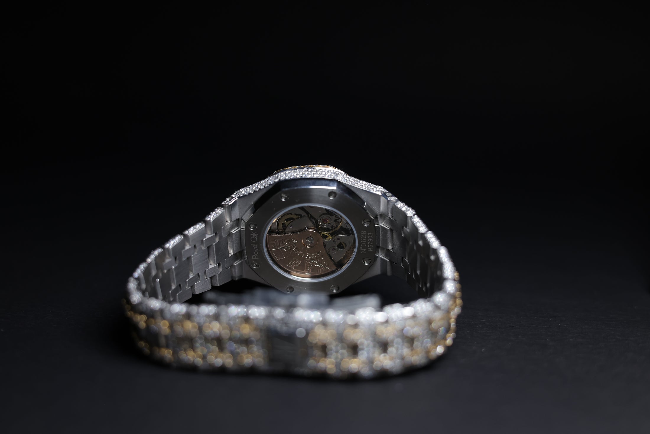 Men's Luxury Iced-Out Moissanite Watch - image 5