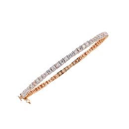 Round Diamond Solitaire Luxury Tennis Bracelets - image 15