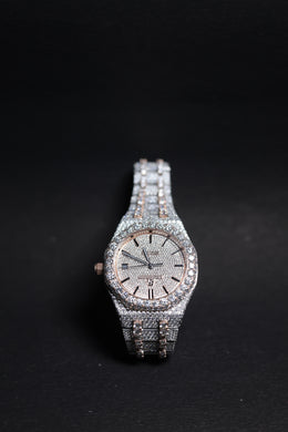 Men's Luxury Iced-Out Moissanite Watch - image 3
