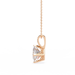 1.50CT Brilliant Princess Cut Pendant - image 20