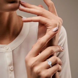 1.50CT Round Lab Grown Diamond Solitaire RIng