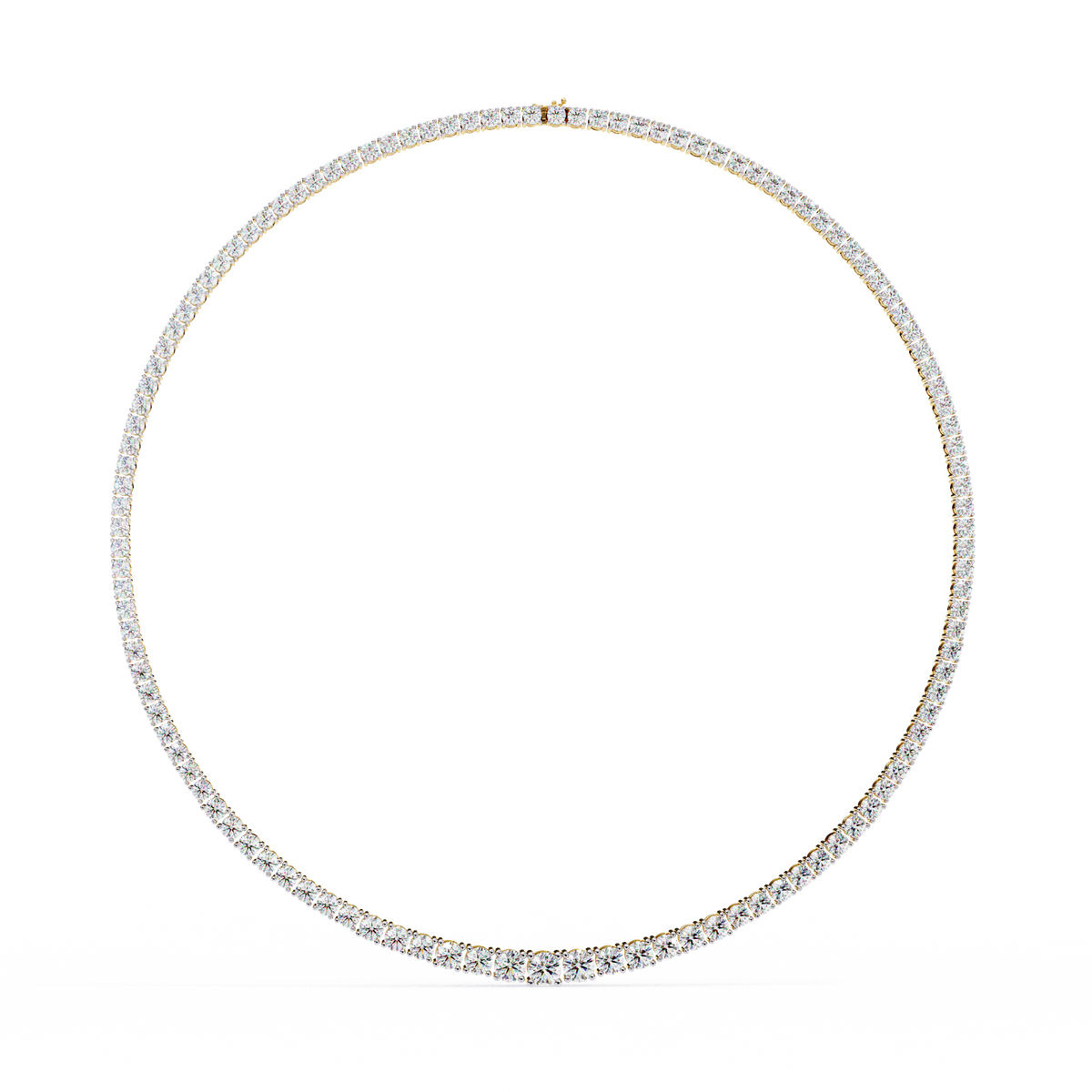 The Ultimate Statement Piece: Graduated Diamond Chain