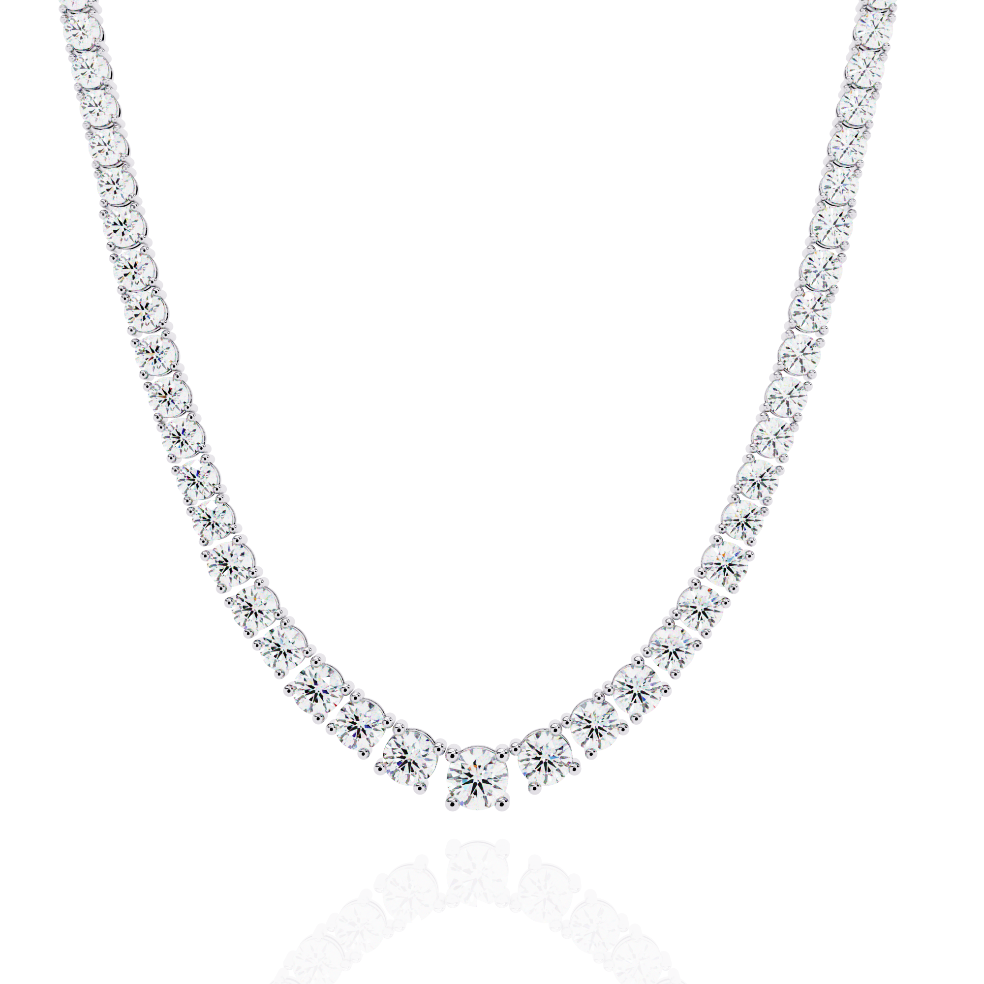 The Ultimate Statement Piece: Graduated Diamond Chain