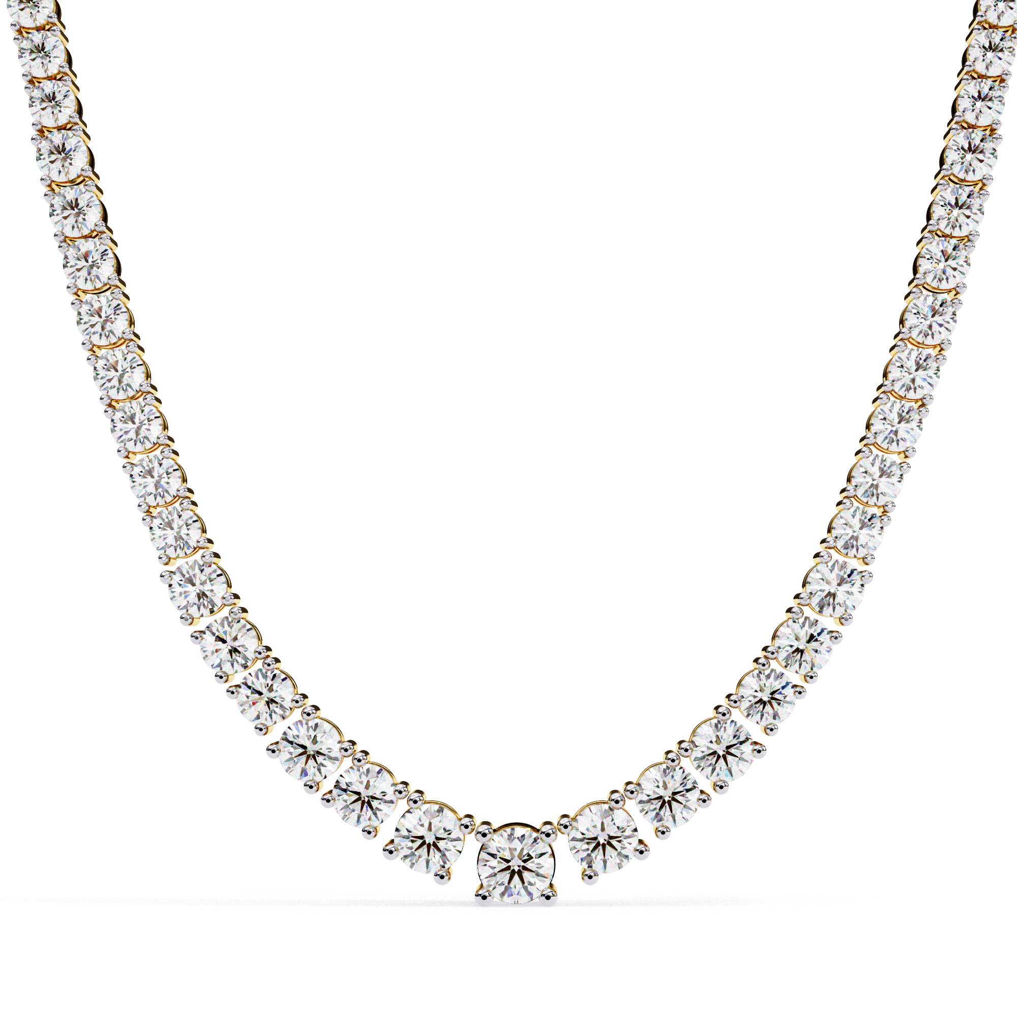 The Ultimate Statement Piece: Graduated Diamond Chain