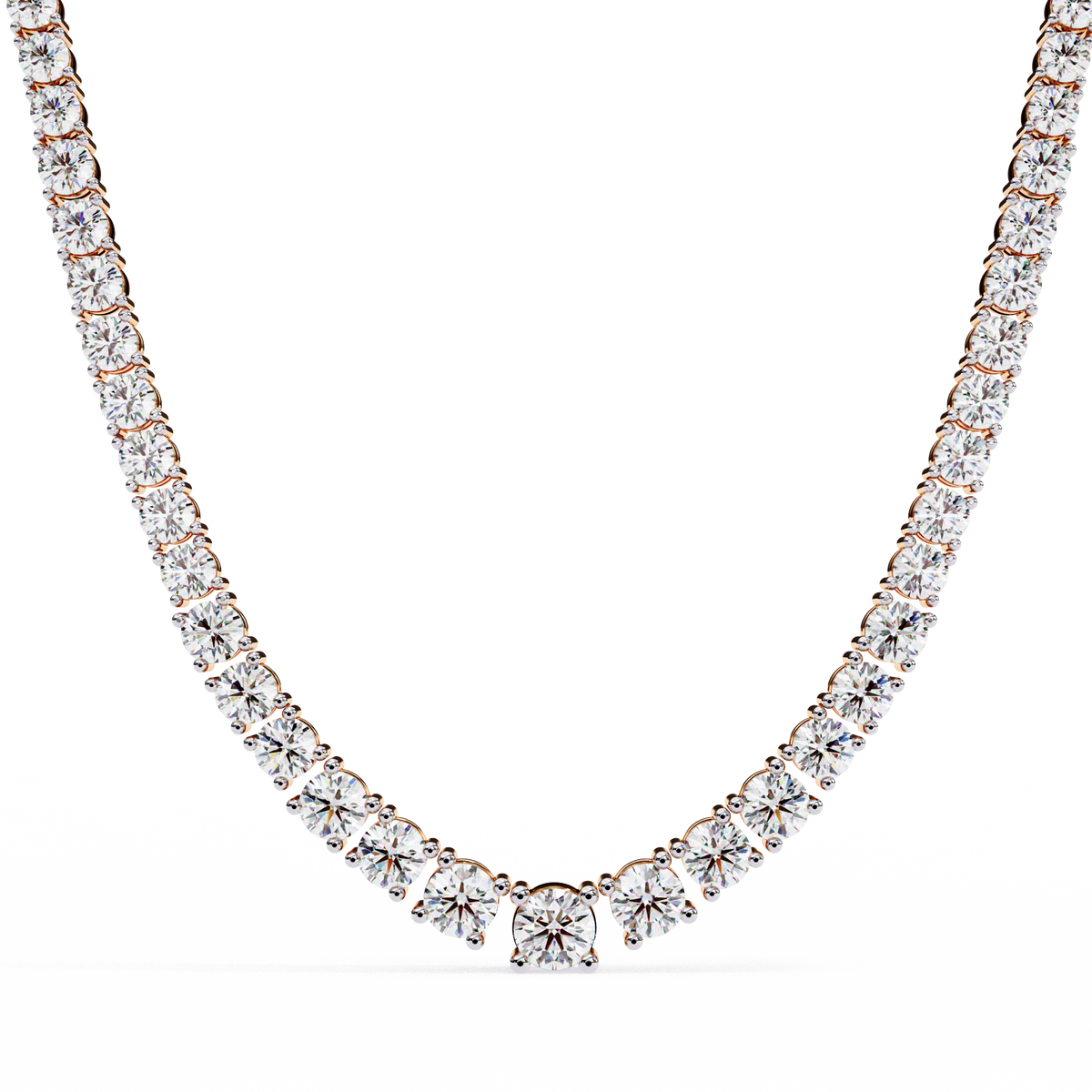 The Ultimate Statement Piece: Graduated Diamond Chain