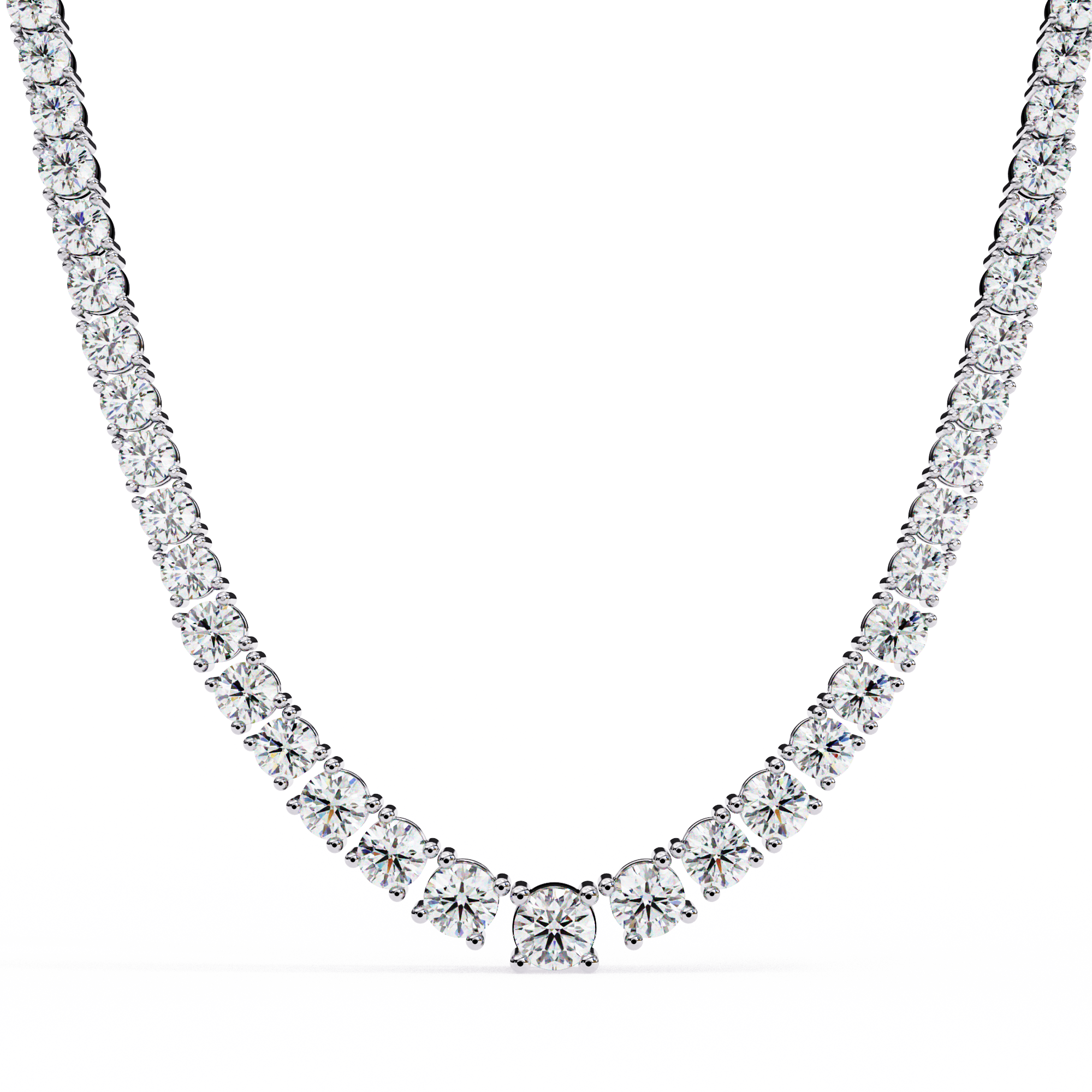 The Ultimate Statement Piece: Graduated Diamond Chain