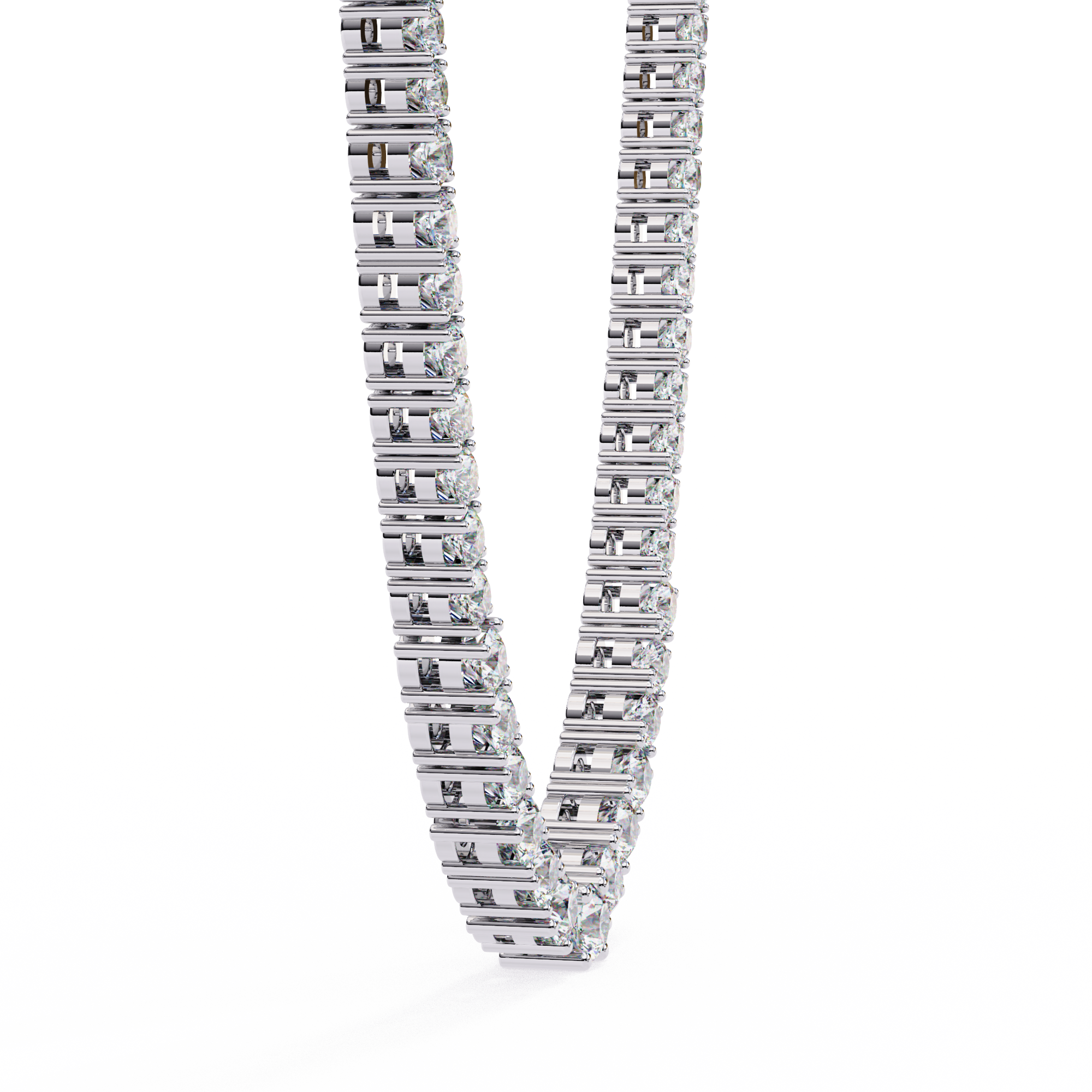 The Ultimate Statement Piece: Graduated Diamond Chain