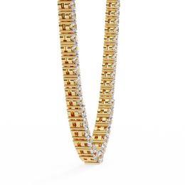 The Ultimate Statement Piece: Graduated Diamond Chain