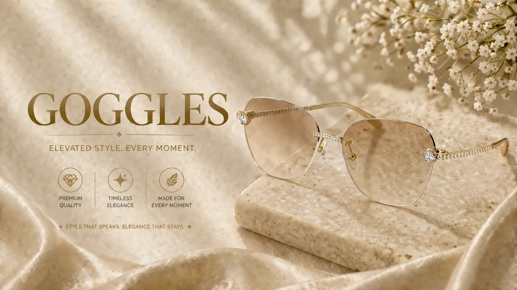 Goggles jewellery collection