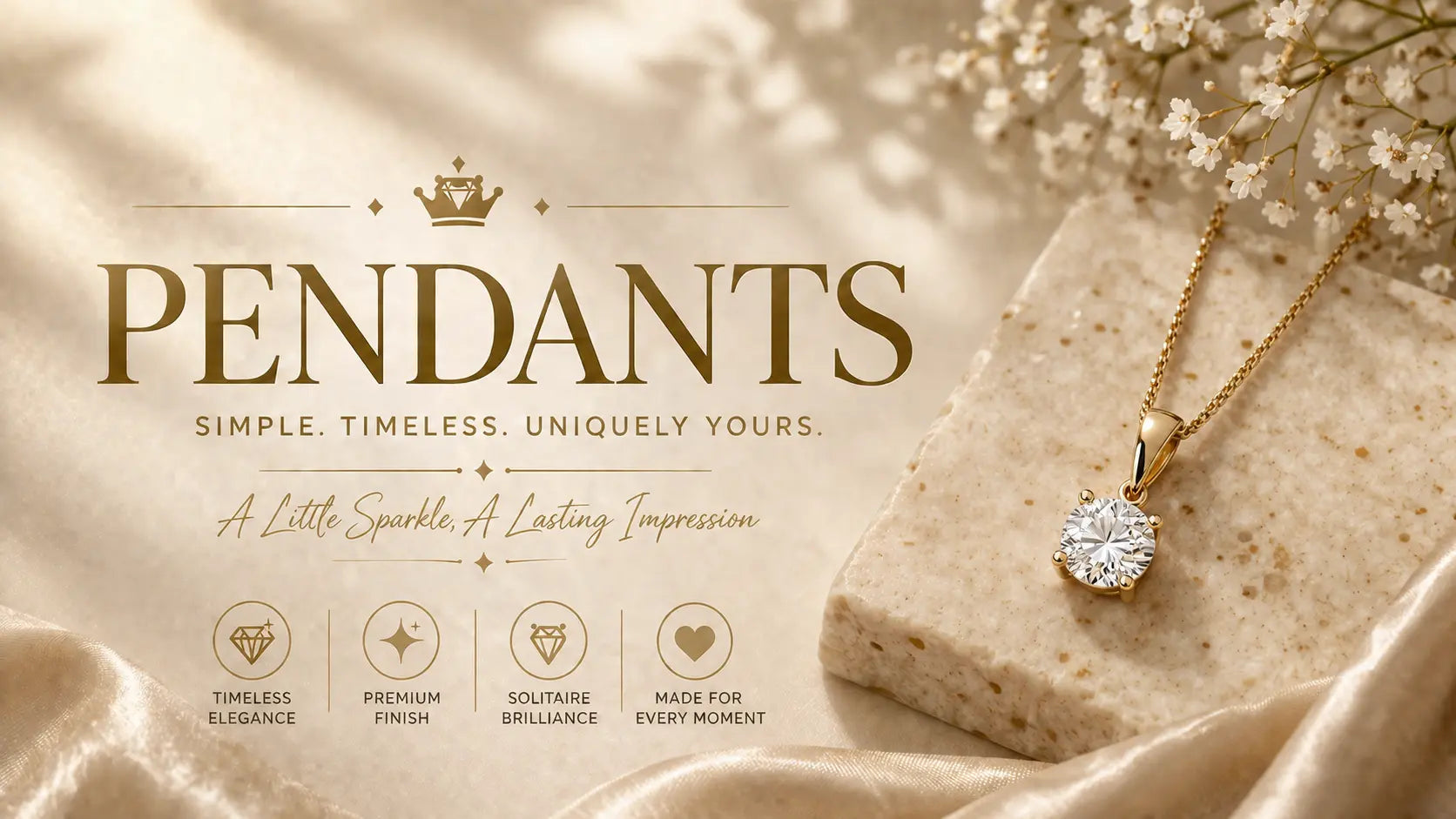Pendants jewellery collection