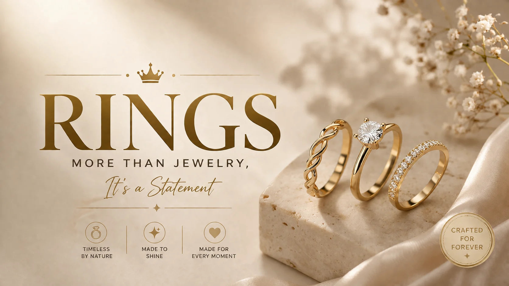 Rings jewellery collection